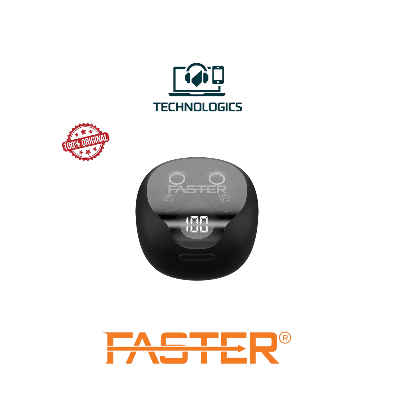 Faster Mystic Wireless Earbuds