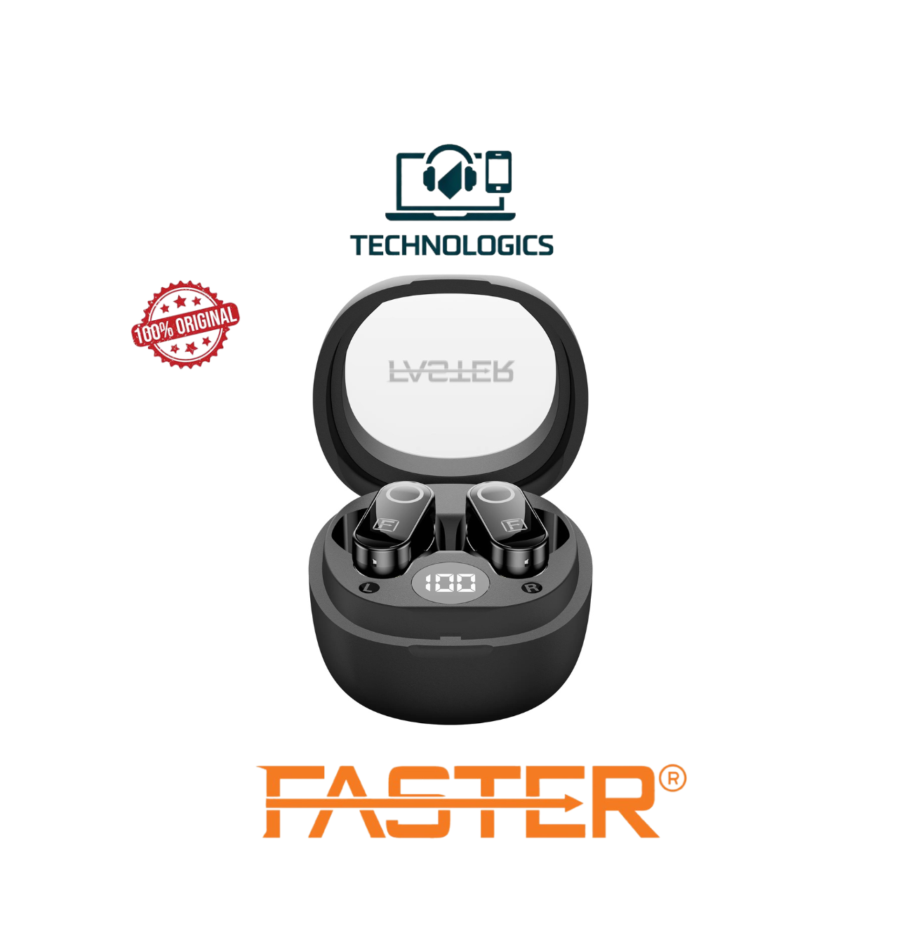 Faster Mystic Wireless Earbuds