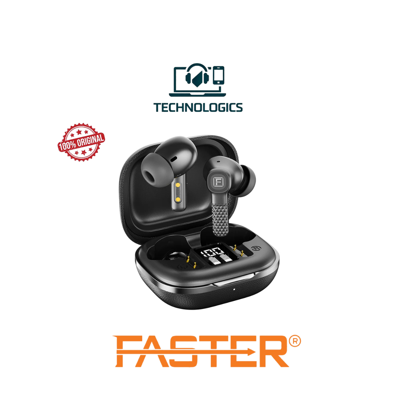 Faster Ovron Wireless Earbuds