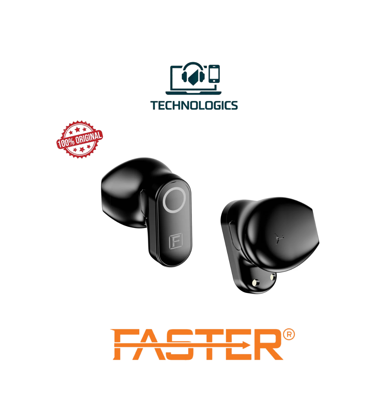 Faster Mystic Wireless Earbuds