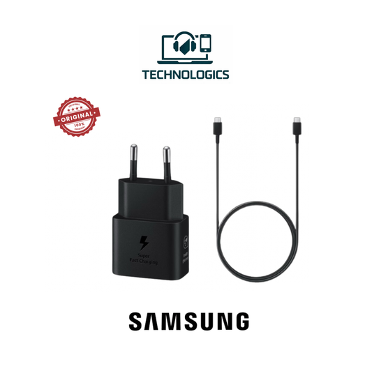 Samsung 25W Super Fast Charging Adapter & Type-C Cable