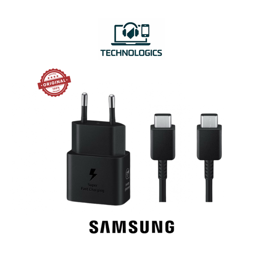Samsung 25W Super Fast Charging Adapter & Type-C Cable